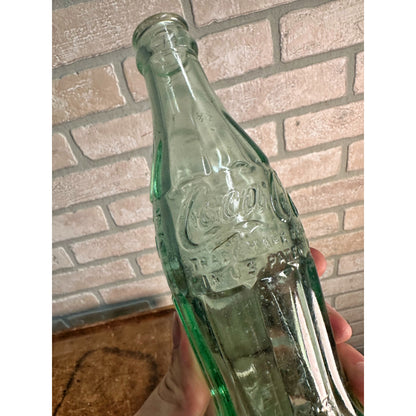 Vintage Coca Cola Hobble Skirt Glass Soda Bottle LEESBURG FLORIDA (1958-65)