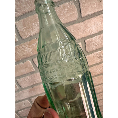 Vintage Coca Cola Hobble Skirt Glass Soda Bottle LEESBURG FLORIDA (1958-65)