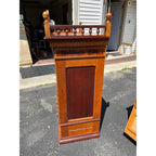 Original Antique 1900s Belding Silk Spool Country Store Advertising Cabinet