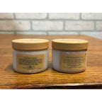 Vintage 1940s Edna Wallace Hopper's Facial Cream Milk Glass Jars w/ Contents