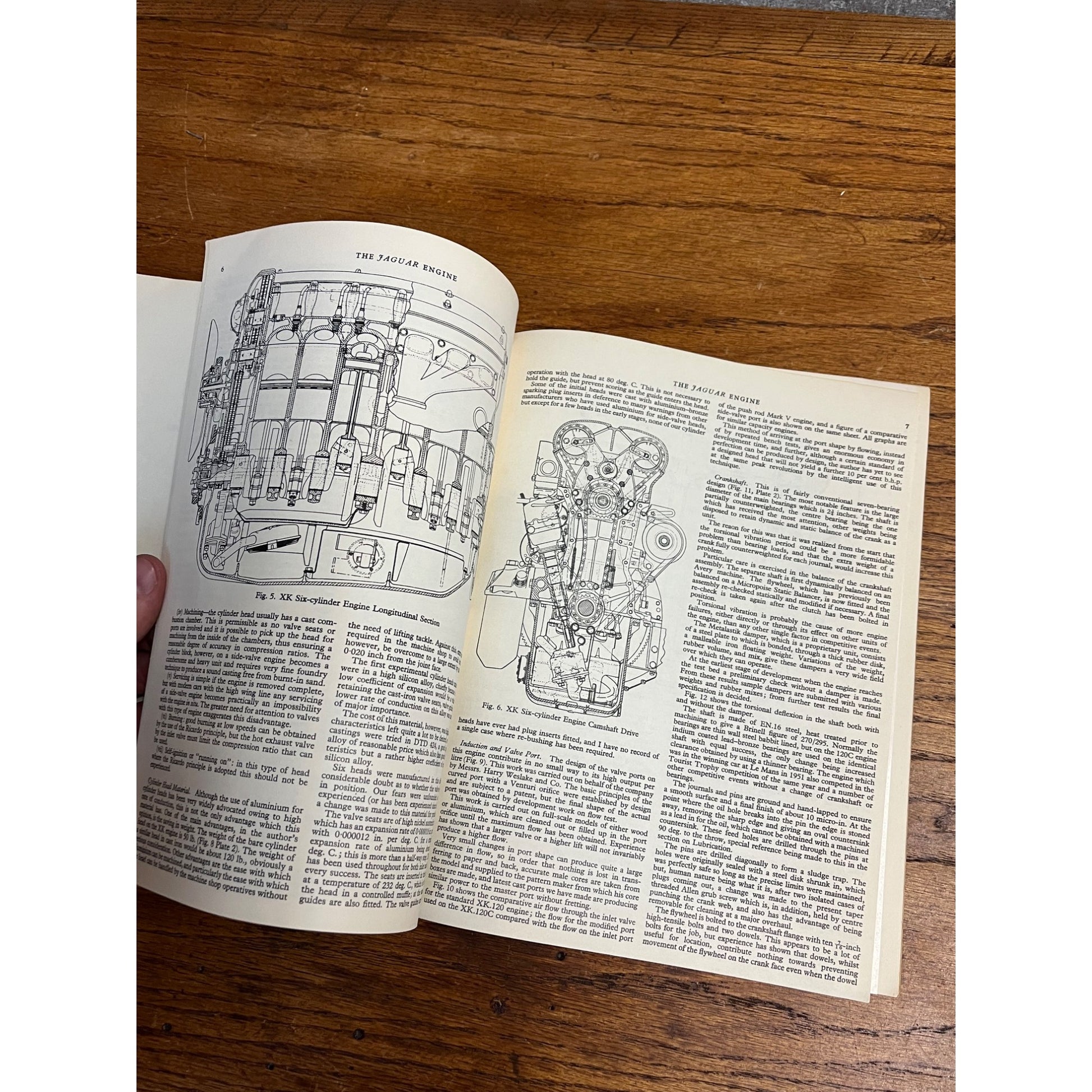Vintage The Jaguar Engine - W. M. Heynes 1955 Advertising Salesman Data Book