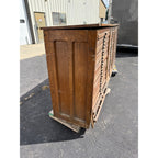 Antique LARGE Hamilton Printer’s Cabinet 74 Drawers Letterpress Typeset Industrial Storage