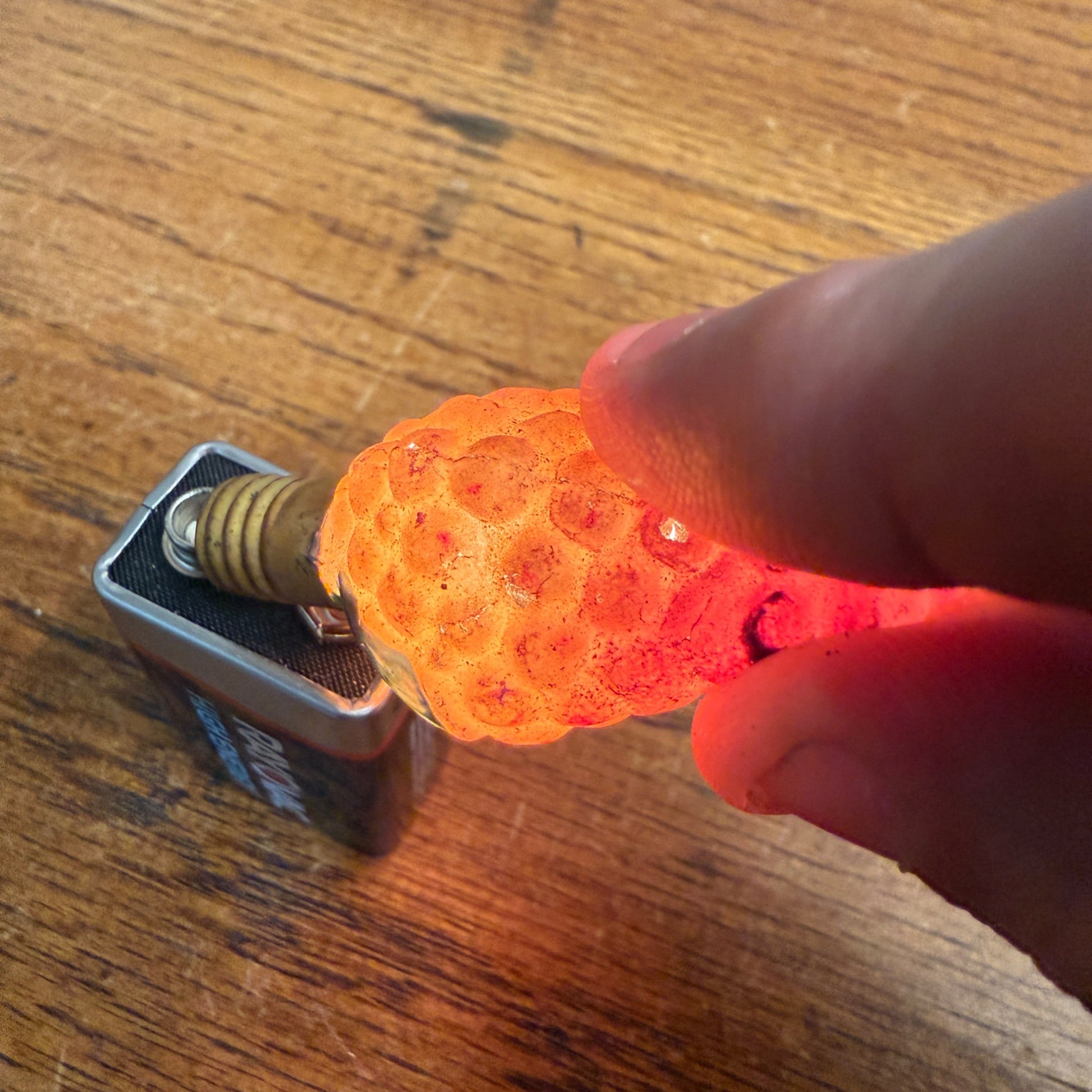 Vintage Christmas C6 Figural Glass Light Bulbs Santa, Chinese Lantern - Works!