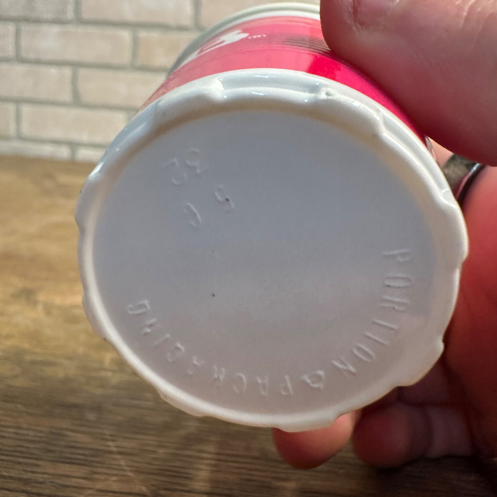 Vintage Enjoy Tab Coca Cola Pink Sample Soda Promotional Cup 4oz