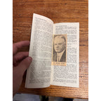 Vintage 1928 Herbert Hoover Republican National Committee Biography Campaign Brochure