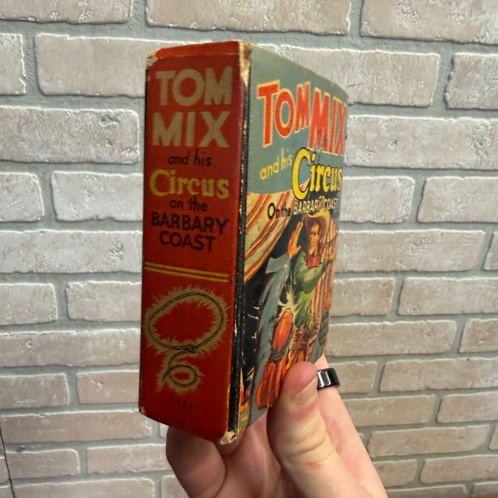 Big Little Book #1482 Tom Mix and his Circus on Barbary Coast   -  VG Condition