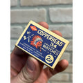 Vintage Copperhead Impregnated Diamond Strike On Box Matches w/ Matches