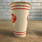 Vintage Double Cola 14 oz Paper Wax Promotional Soda Cup