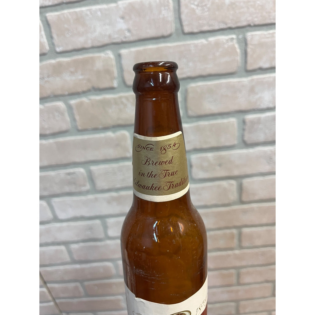 Vintage 1960s Gettelman Beer Miller Brewing Co Paper Label Bottle Milwaukee 12oz