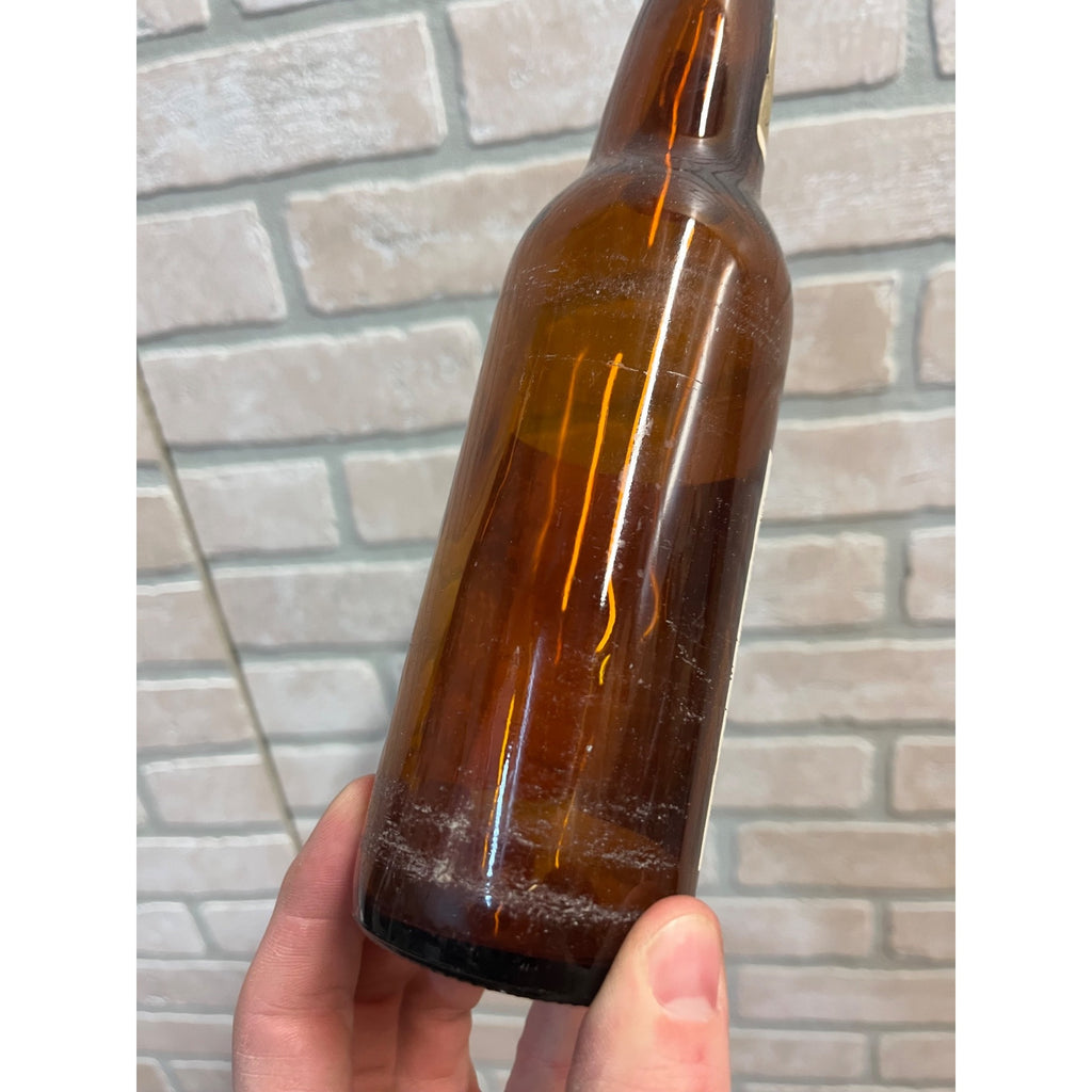 Vintage 1960s Gettelman Beer Miller Brewing Co Paper Label Bottle Milwaukee 12oz