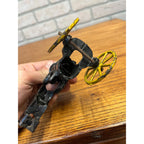 Vintage Cast Iron Fire Pumper Engine Horse-Drawn Wagon Part Kenton? Hubley?