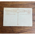 Vintage Halloween Postcard Greeting Girl & JOL Jack O Lanterns Gibson Art Co.