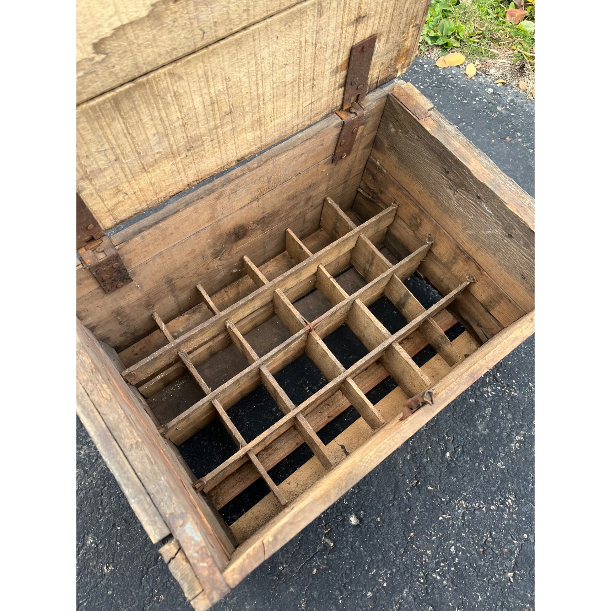 Vintage Theo Hamm Brewing Co. St Paul Wooden Crate Bottle Case Hamm's Beer