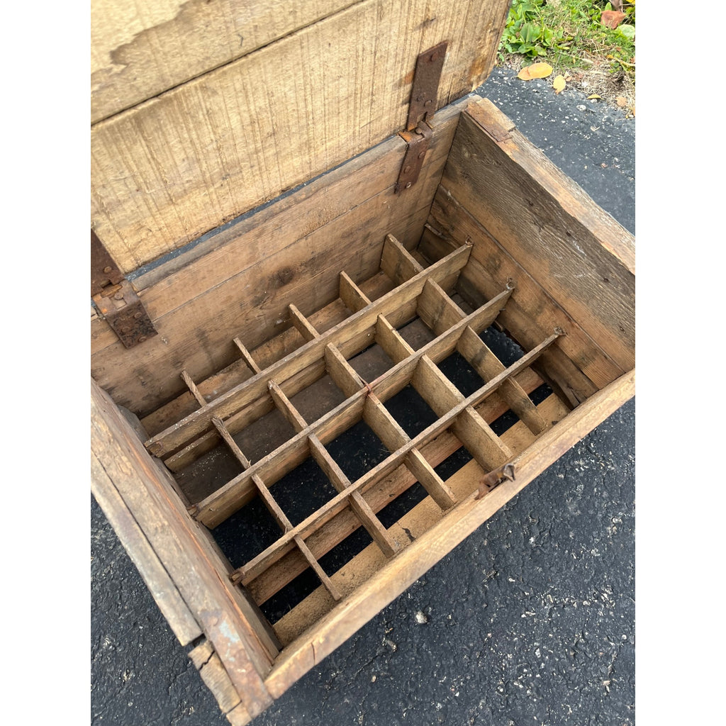 Vintage Theo Hamm Brewing Co. St Paul Wooden Crate Bottle Case Hamm's Beer