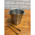 Vintage 1960s Robert Welch Old Hall Champagne Ice Bucket w/ Tongs MCM English