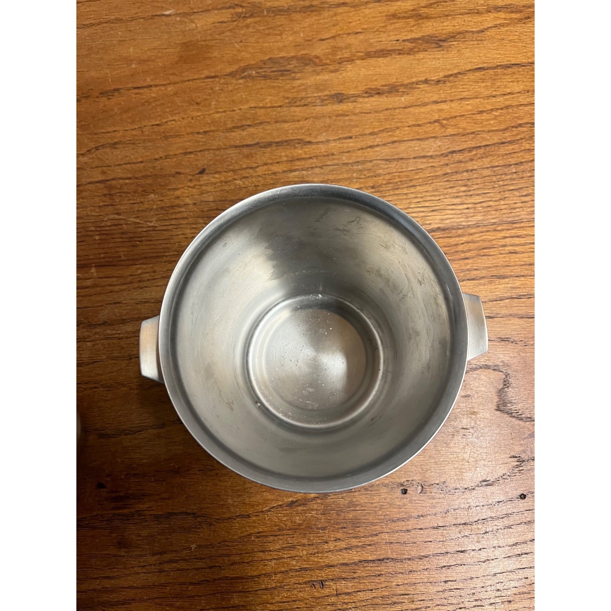 Vintage 1960s Robert Welch Old Hall Champagne Ice Bucket w/ Tongs MCM English