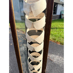 RARE Vintage 1920s Arrow Short Collars Vertical Oak Wooden Display Case General Store Showcase