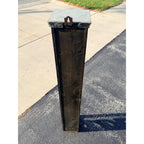 RARE Vintage 1920s Arrow Short Collars Vertical Oak Wooden Display Case General Store Showcase