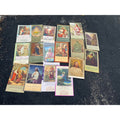Huge Lot 1940s-1960s Litho Religious Advertising Lutheran Calendars Lot