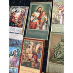 Huge Lot 1940s-1960s Litho Religious Advertising Lutheran Calendars Lot