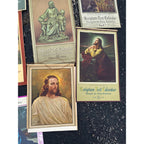 Huge Lot 1940s-1960s Litho Religious Advertising Lutheran Calendars Lot