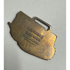 Vintage Allis-Chalmers Scraper Pocket Watch Fob Allis Chalmers Farm Advertising