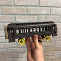 Antique IDEAL New York Cental Railroad 1086 Cast Iron Floor Passenger Train Car