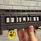 Antique IDEAL New York Cental Railroad 1086 Cast Iron Floor Passenger Train Car