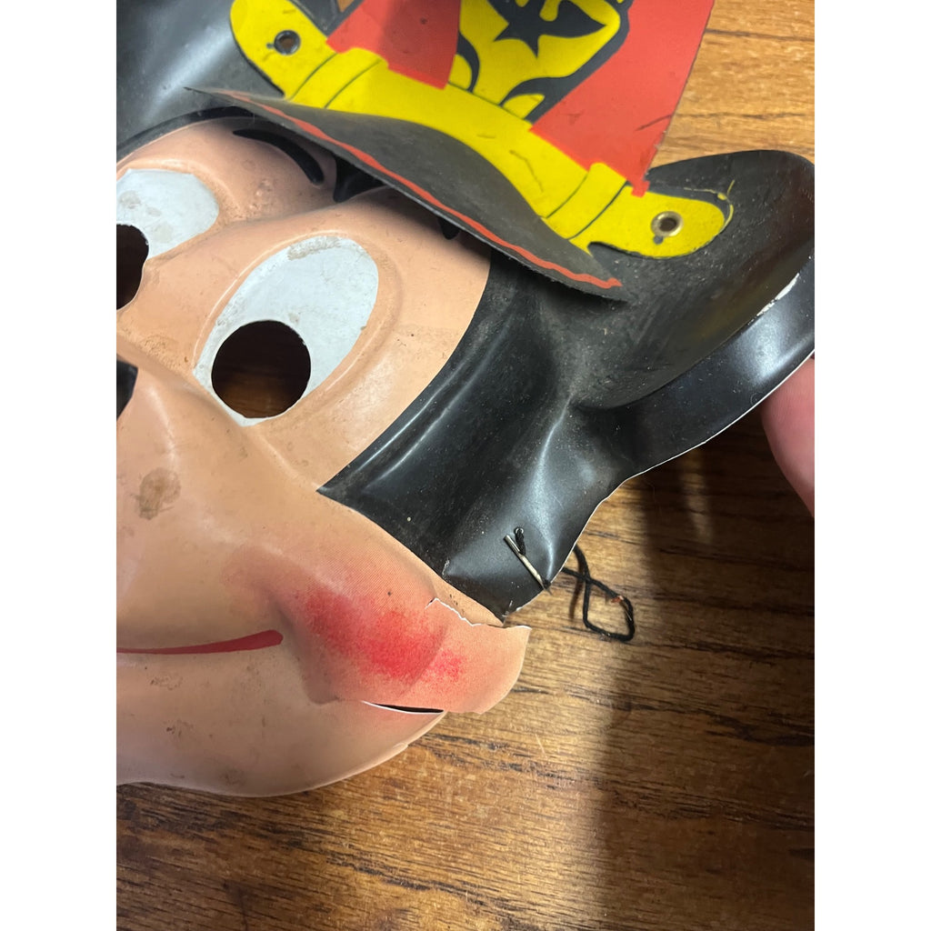 Vintage 1950s Ben Cooper Walt Disney Mickey Mouse Masquerade Costume w/box