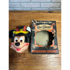 Vintage 1950s Ben Cooper Walt Disney Mickey Mouse Masquerade Costume w/box