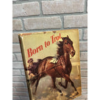 Signed 1950 BORN TO TROT Marguerite Henry Hardcover Book w/ DJ