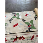 Vintage Floral Bird Hummingbird Wallpaper Rolls Lot For Crafting Repurpose
