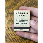 Vintage Matchbook Advertising - Kobal's Bar - Appleton, Wis.