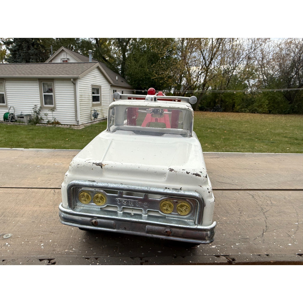 Vintage Tonka AA Wrecker Tow Truck Pressed Steel Toy
