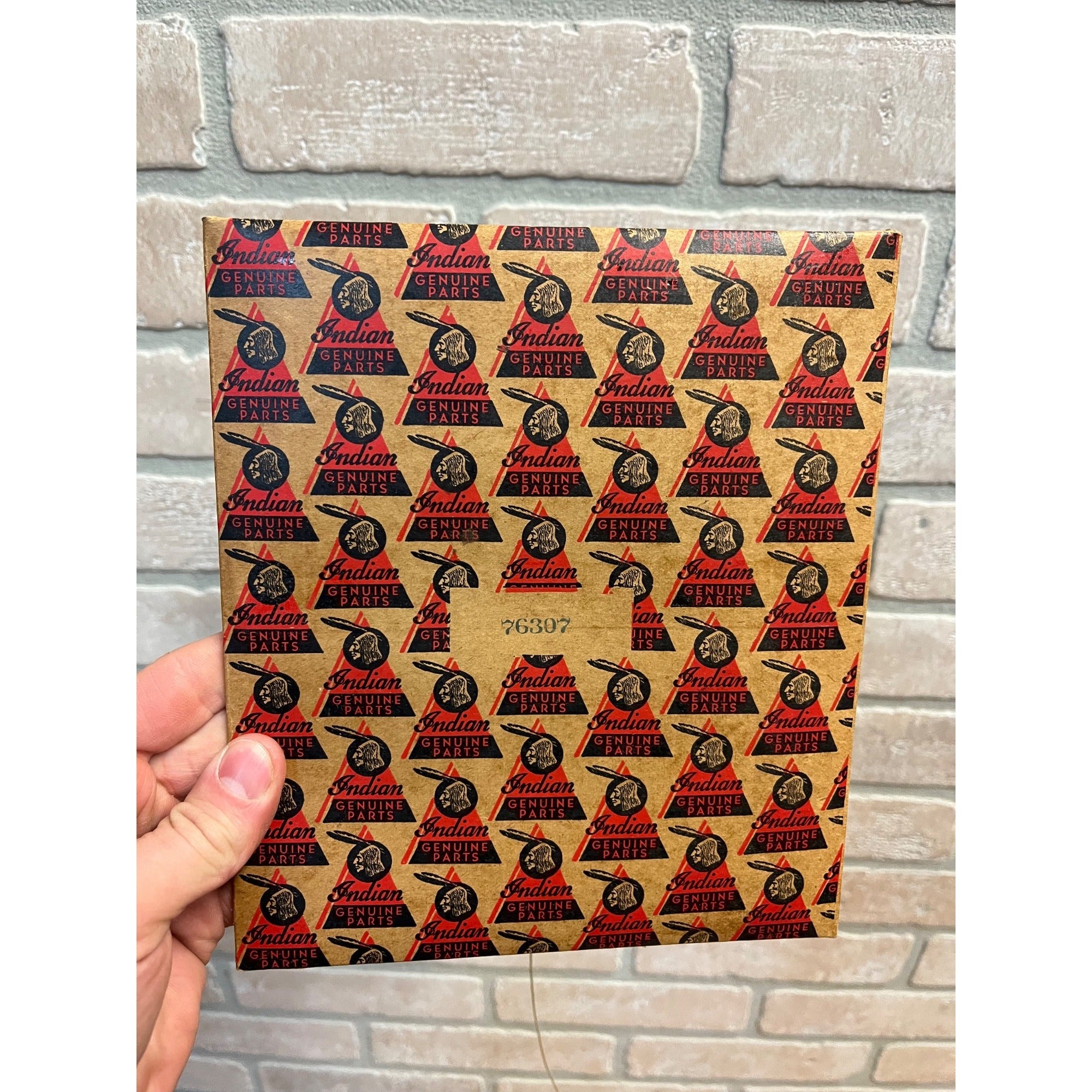 Indian Motorcycle NOS Gasket Part #76307 w/ Original Mailer Envelope