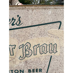 Vintage Geo. Walter's Brewing Adler Brau Beer Large Advertising Sign Appleton WI