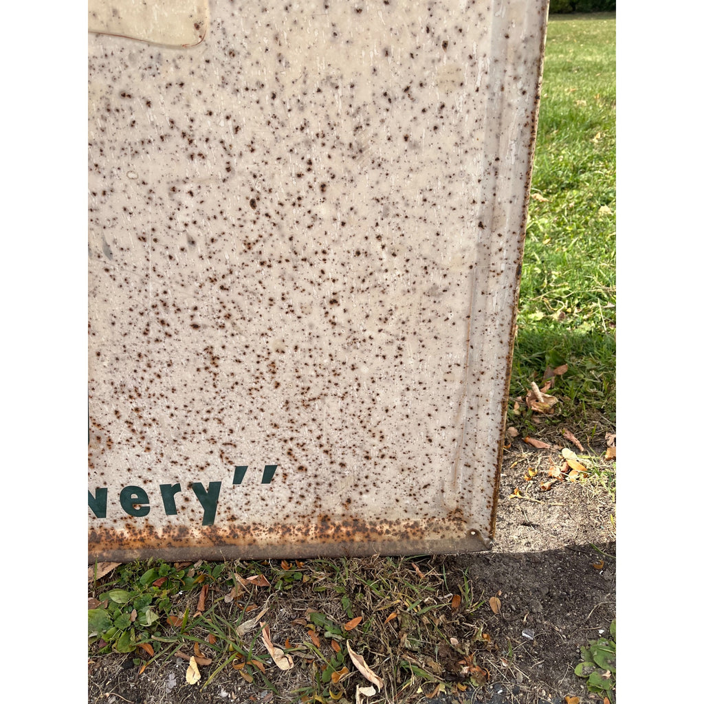 Vintage Geo. Walter's Brewing Adler Brau Beer Large Advertising Sign Appleton WI