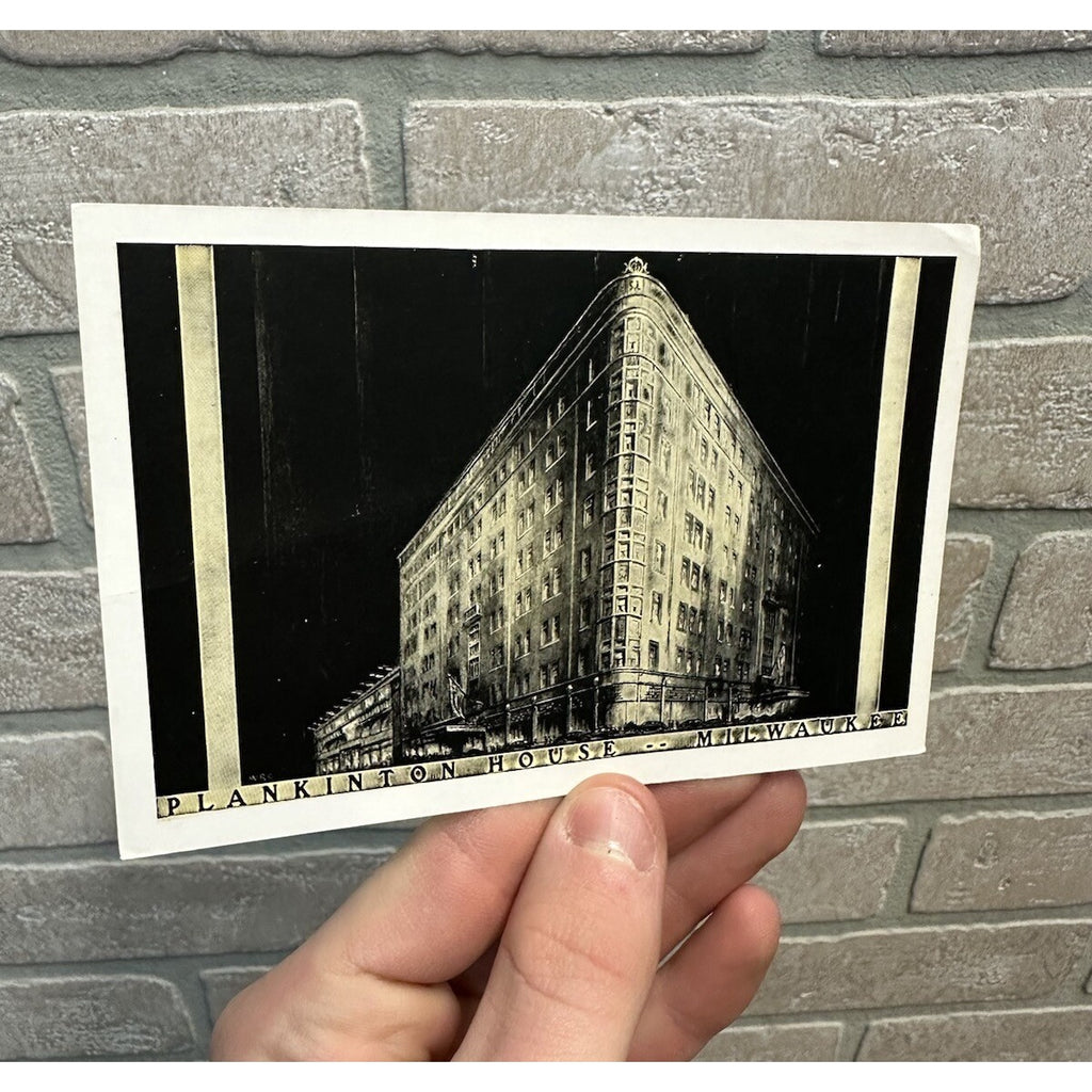 Vintage Plankinton House Milwaukee Wis Postcard Wisconsin