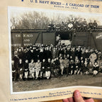 Scarce Ripon Wis Knitting Works US Army Photo Photograph Factory Workers Military