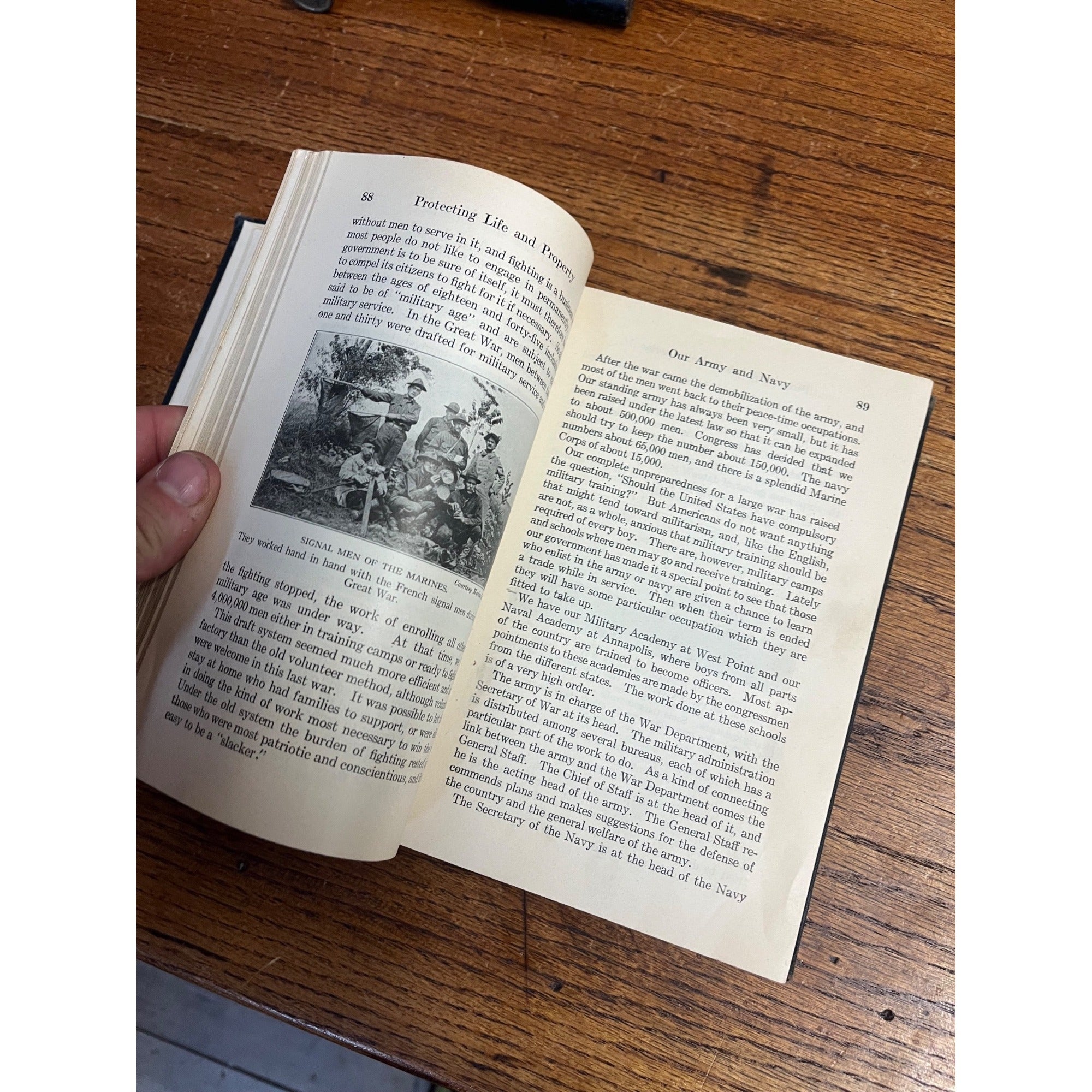 Vintage Elementary Community Civics By R.O. Hughes High School Textbook 1922
