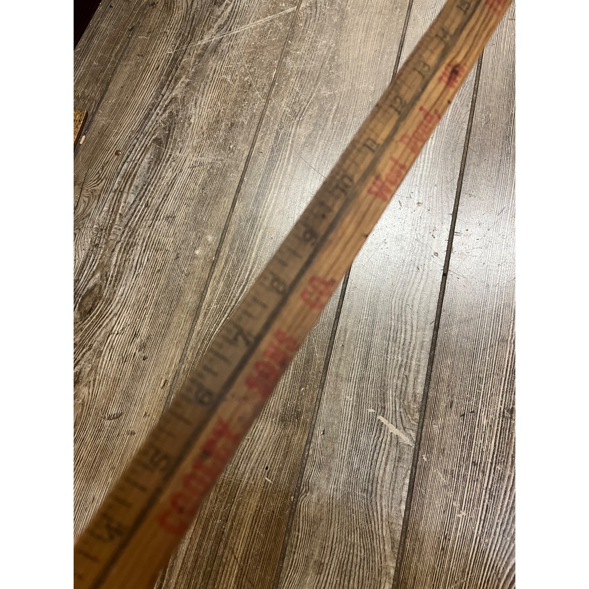 Vintage McCormick Farm & International Trucks Advertising Yardstick West Bend WI