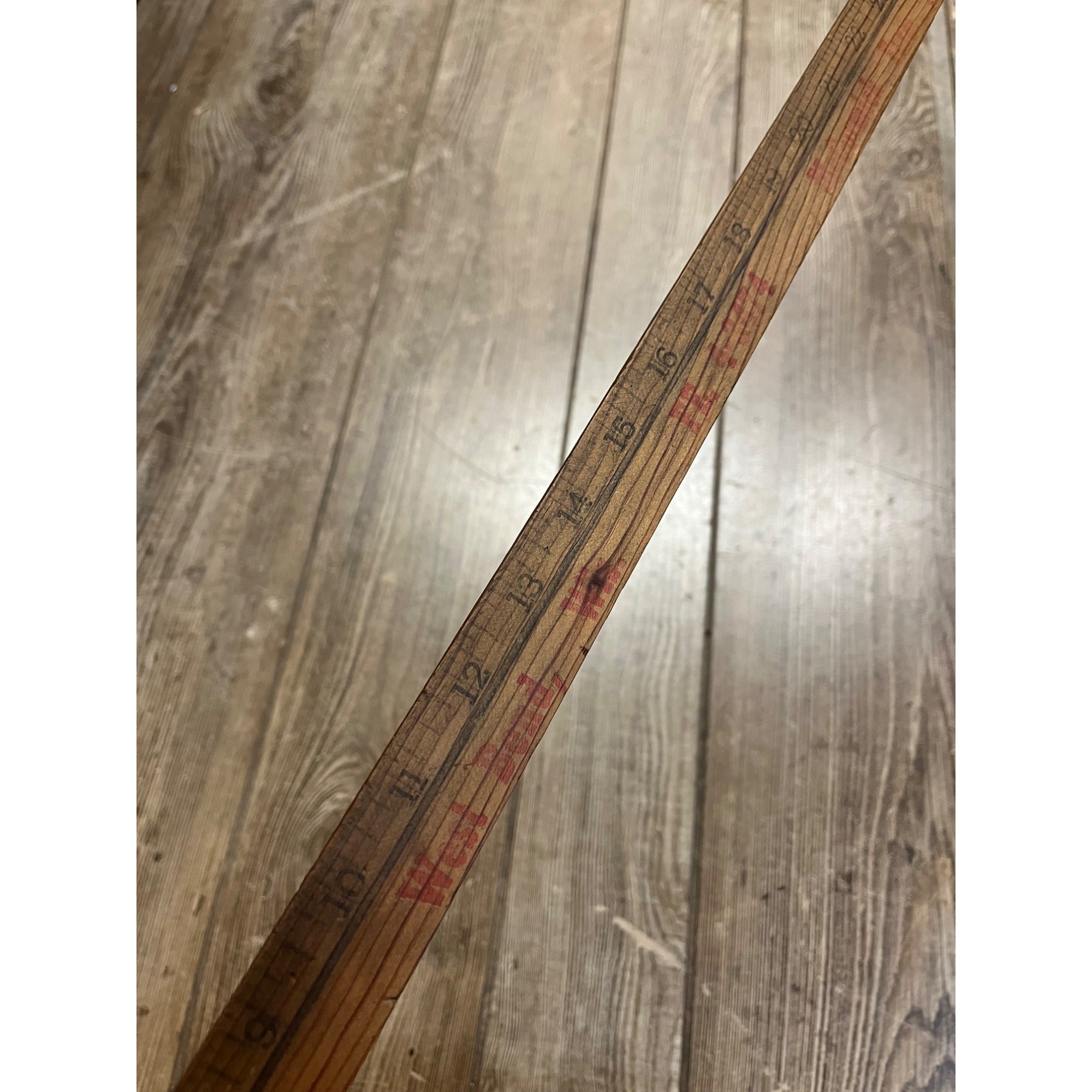 Vintage McCormick Farm & International Trucks Advertising Yardstick West Bend WI