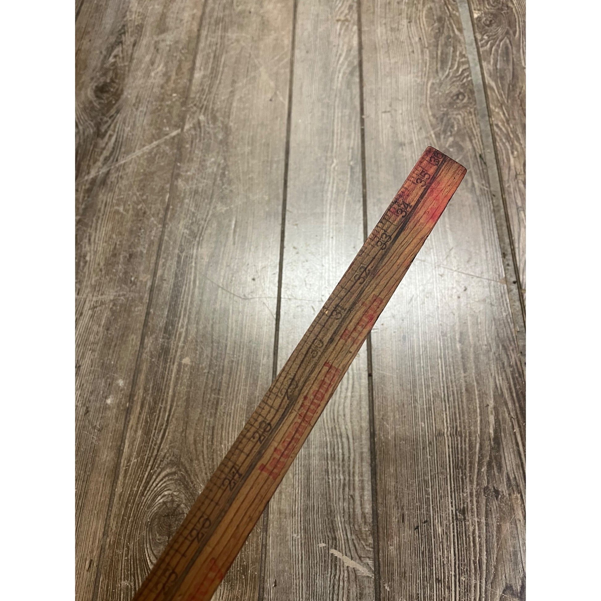 Vintage McCormick Farm & International Trucks Advertising Yardstick West Bend WI