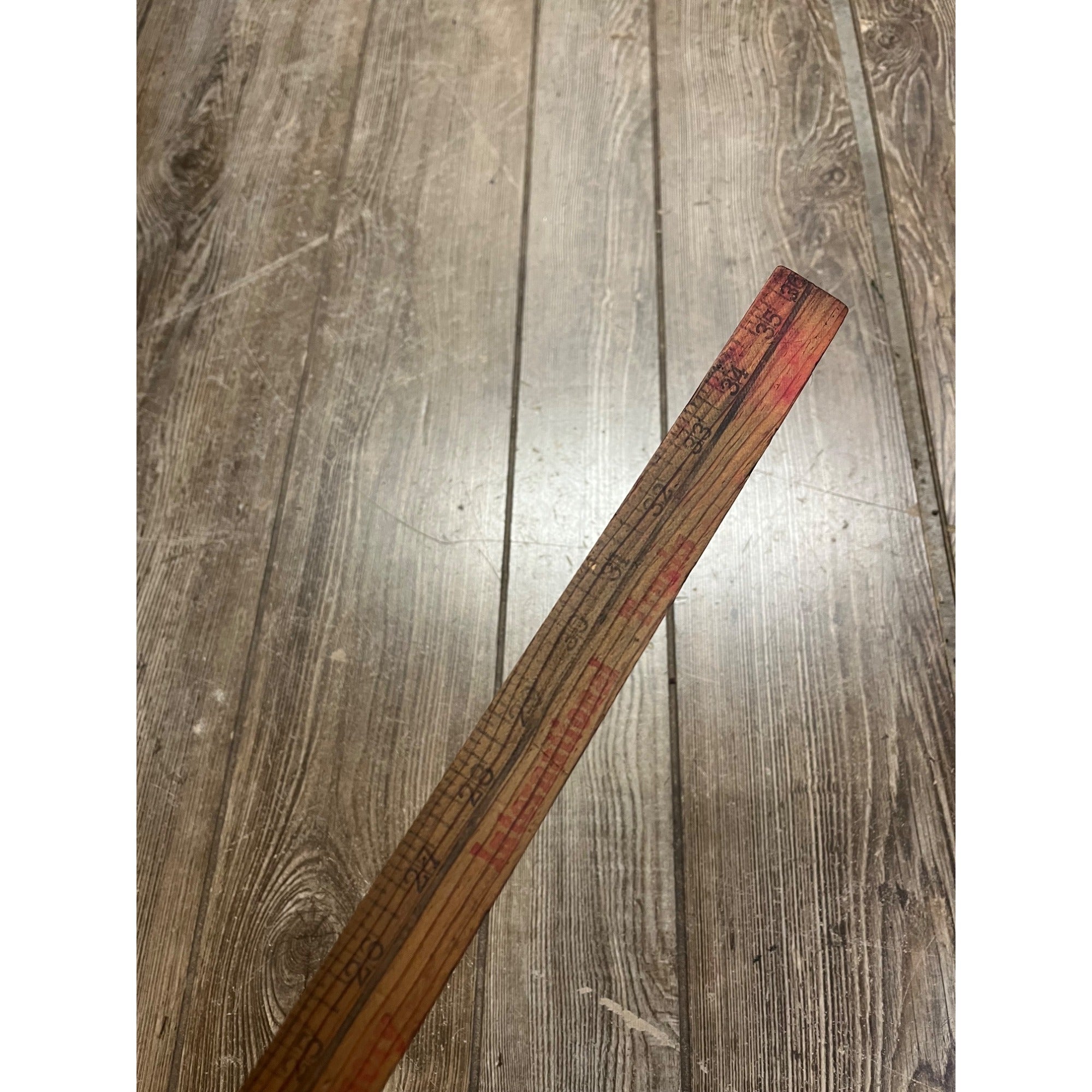 Vintage McCormick Farm & International Trucks Advertising Yardstick West Bend WI