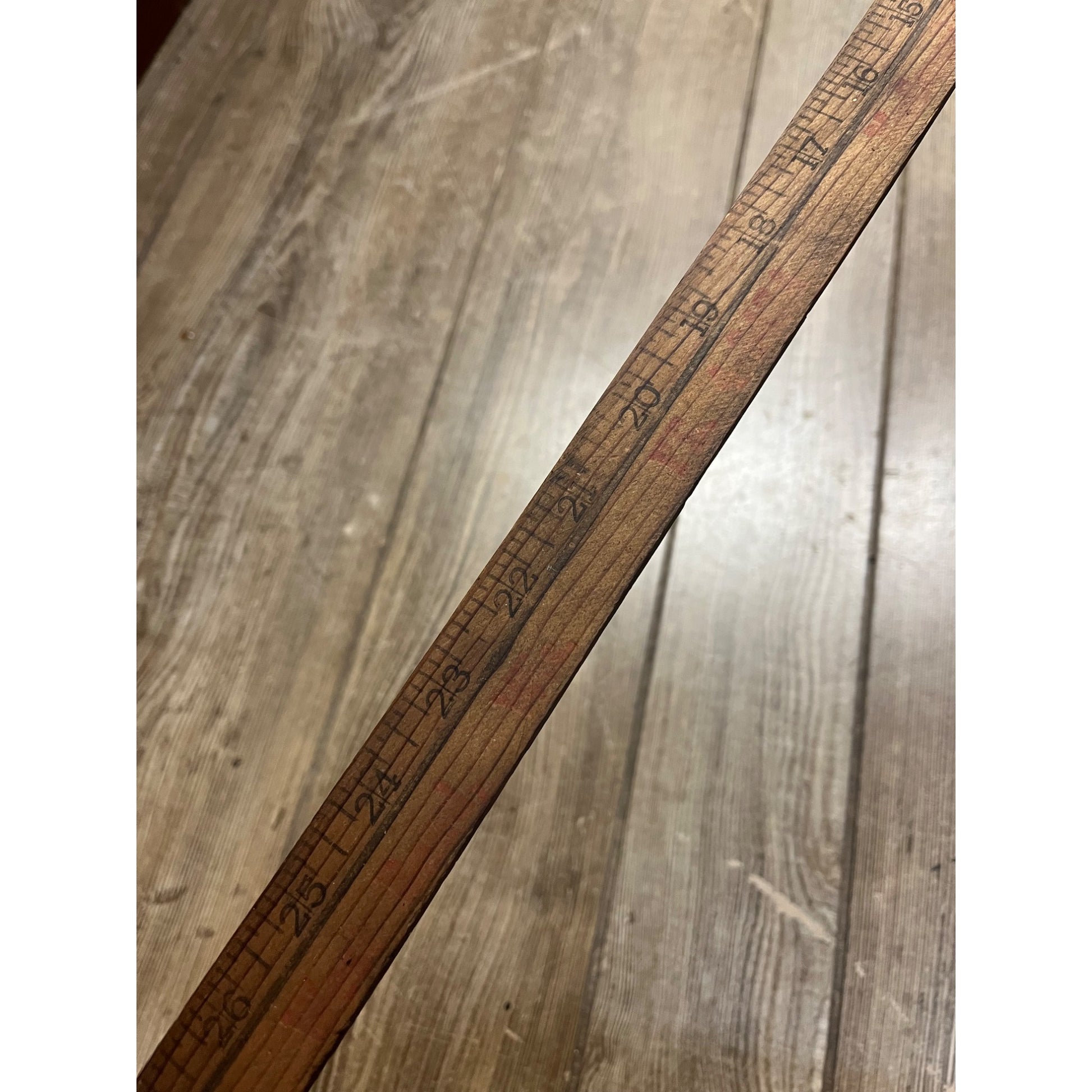 Vintage McCormick Farm & International Trucks Advertising Yardstick West Bend WI