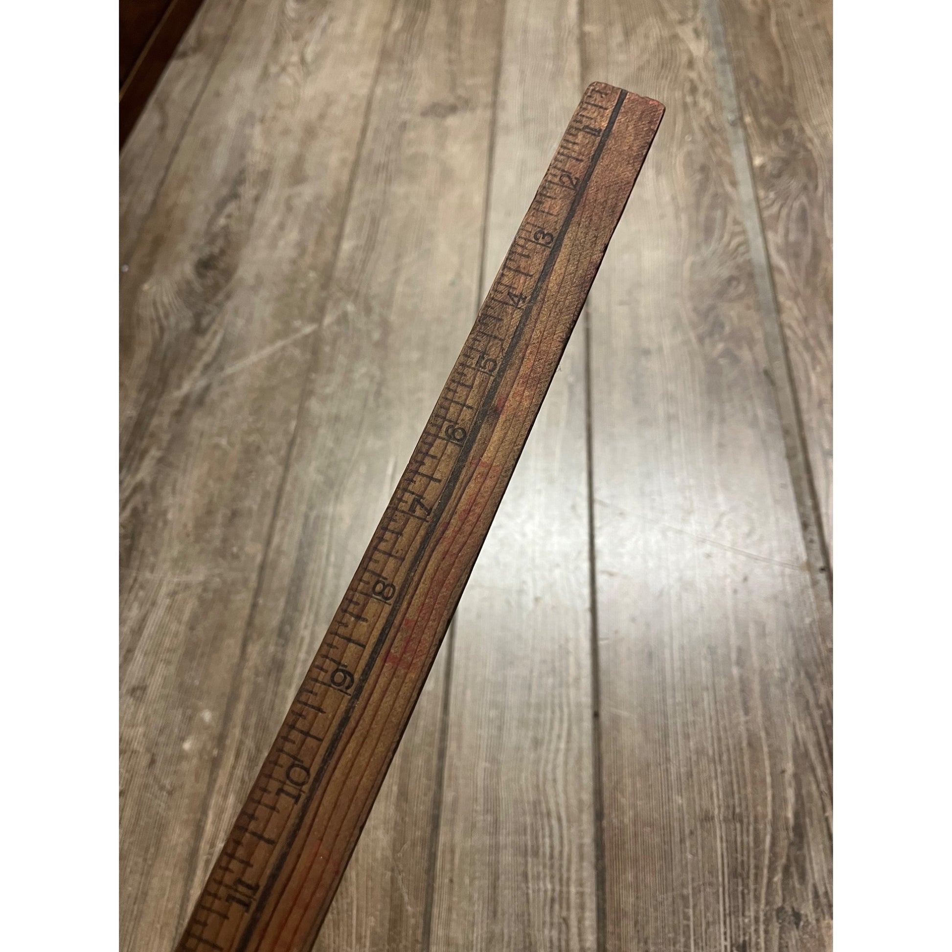 Vintage McCormick Farm & International Trucks Advertising Yardstick West Bend WI