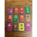 Vintage 1967 Topps Dopey Books Lot (12) Gum Issue Set