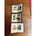 Vintage 1967 Topps Dopey Books Lot (12) Gum Issue Set