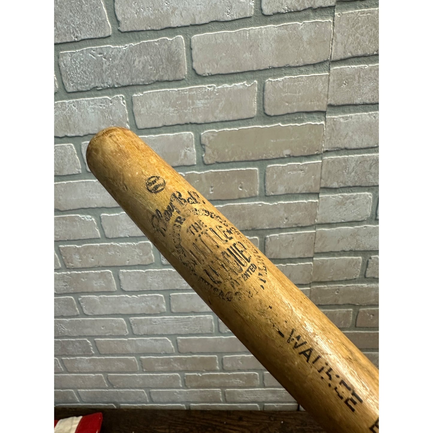 Vintage 1970s Milwaukee Brewers Mini 18" Wooden Baseball Bat Souvenir Little League