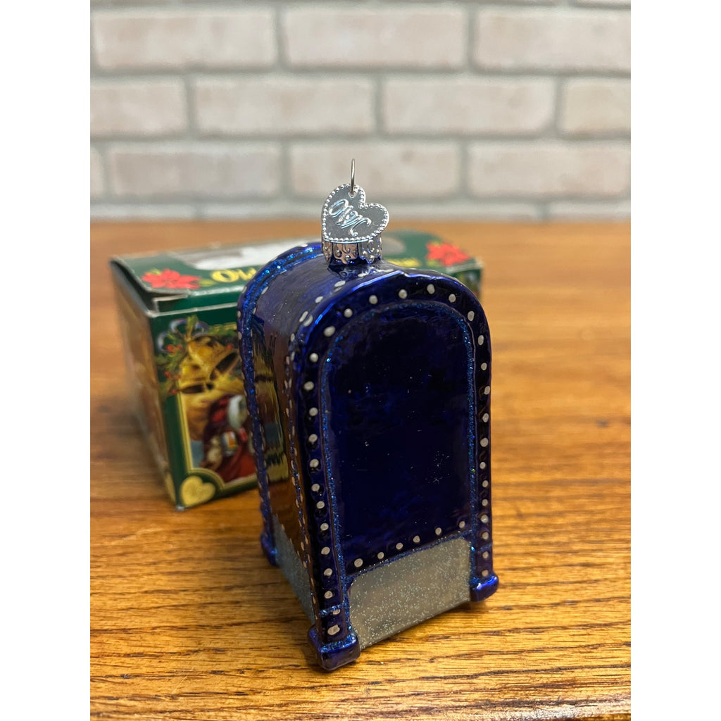 Old World Christmas Ornament 2019 USPS Mailbox Holiday Traditions (glass) OWC